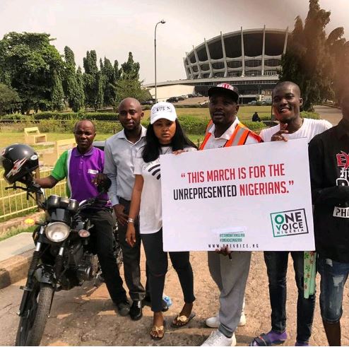 Mercy Aigbe Protest2