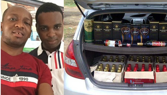 cartons wine saved friend