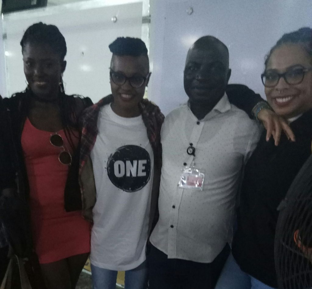 Debie-Rise arrive Nigeria