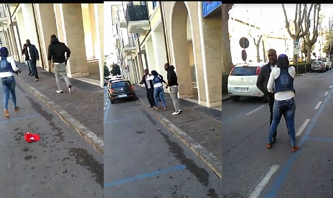 Edo State Lady Fights Man