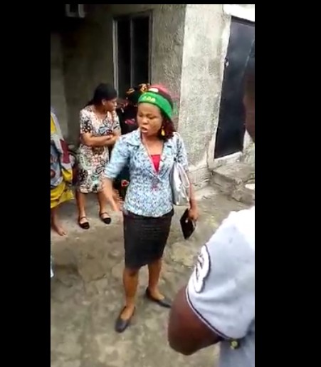 Woman beat up man for asking her to remove her ipob cap