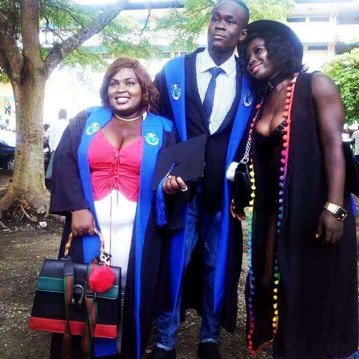 Two Ladies Bare Cleavage