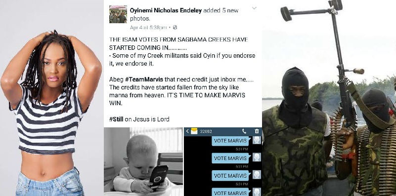 Niger-Delta Militants Supporting Marvis