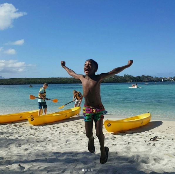 aAdaeze yobo celebrates first son