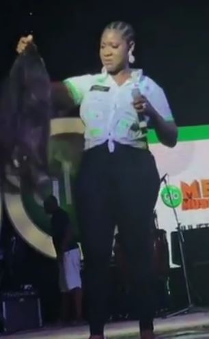 Mercy Johnson surprises fans