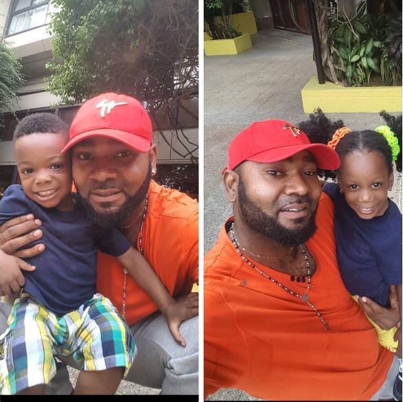 prince eke celebrates twins