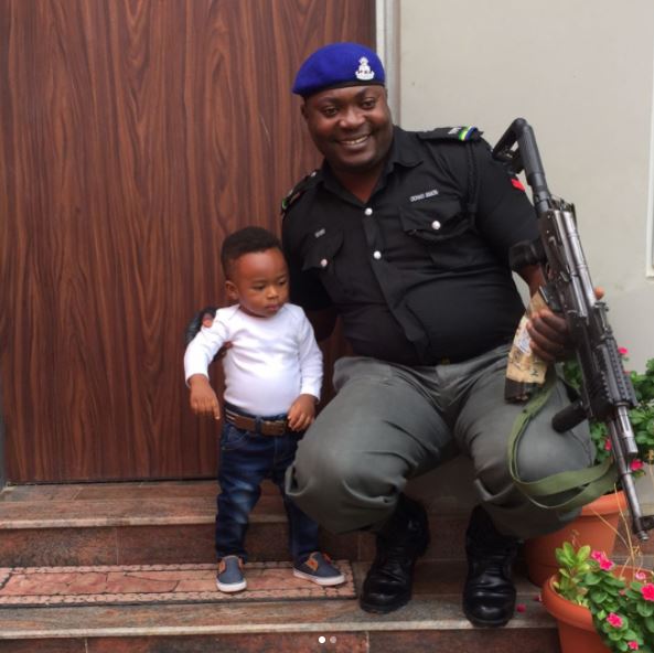 Tonto Dikeh shares adorable photos