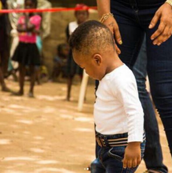 Tonto Dikeh shares adorable photos