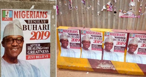 Buhari's 2019 Campaign Posters