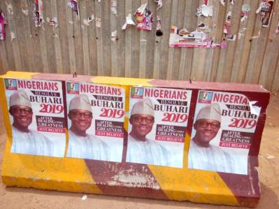 Buhari's 2019 Campaign Posters
