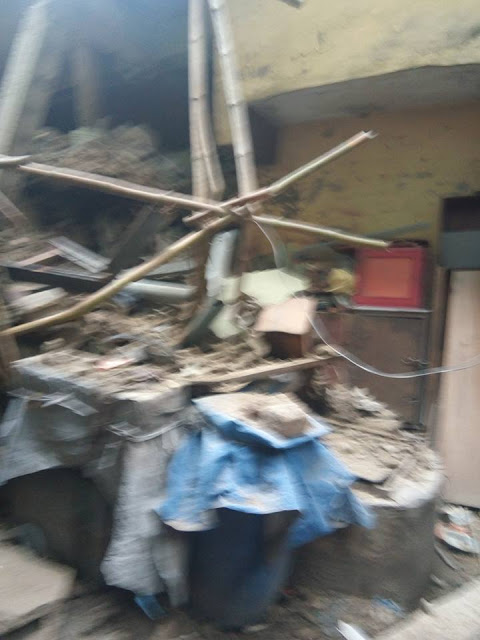 3 storey Building Collapses