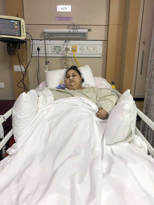 World fattest woman leaves hospital