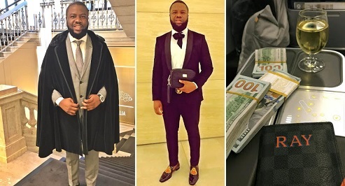 Hushpuppi shades Kcee