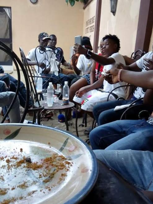 young lesbian gang spotted smoking weed