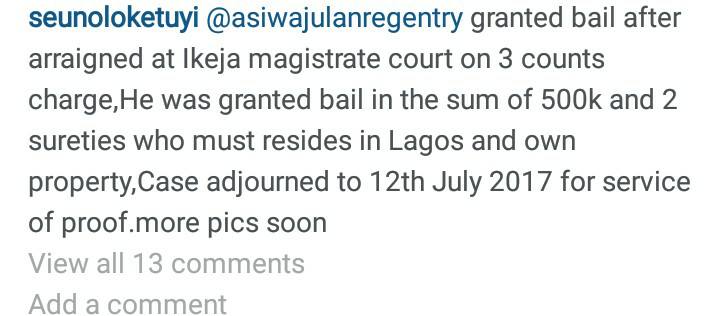 Mercy Aigbe's Husband Remanded