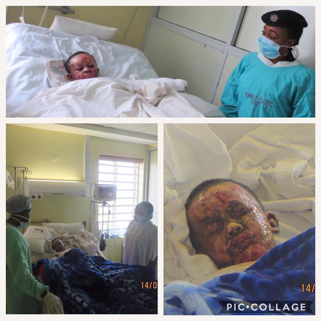 neighbour spilled fuel