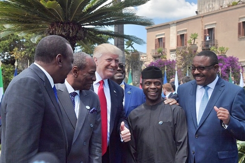 Acting president Yemi Osinbajo