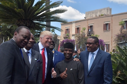 Acting president Yemi Osinbajo