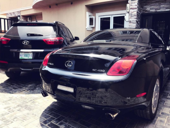 Reekado Banks acquires Brand New Lexus Car