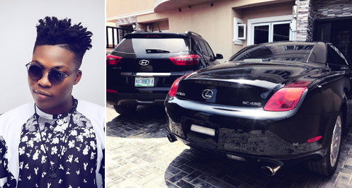 Reekado Banks acquires Brand New Lexus Car