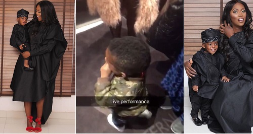 Tiwa Savage Gets Emotional
