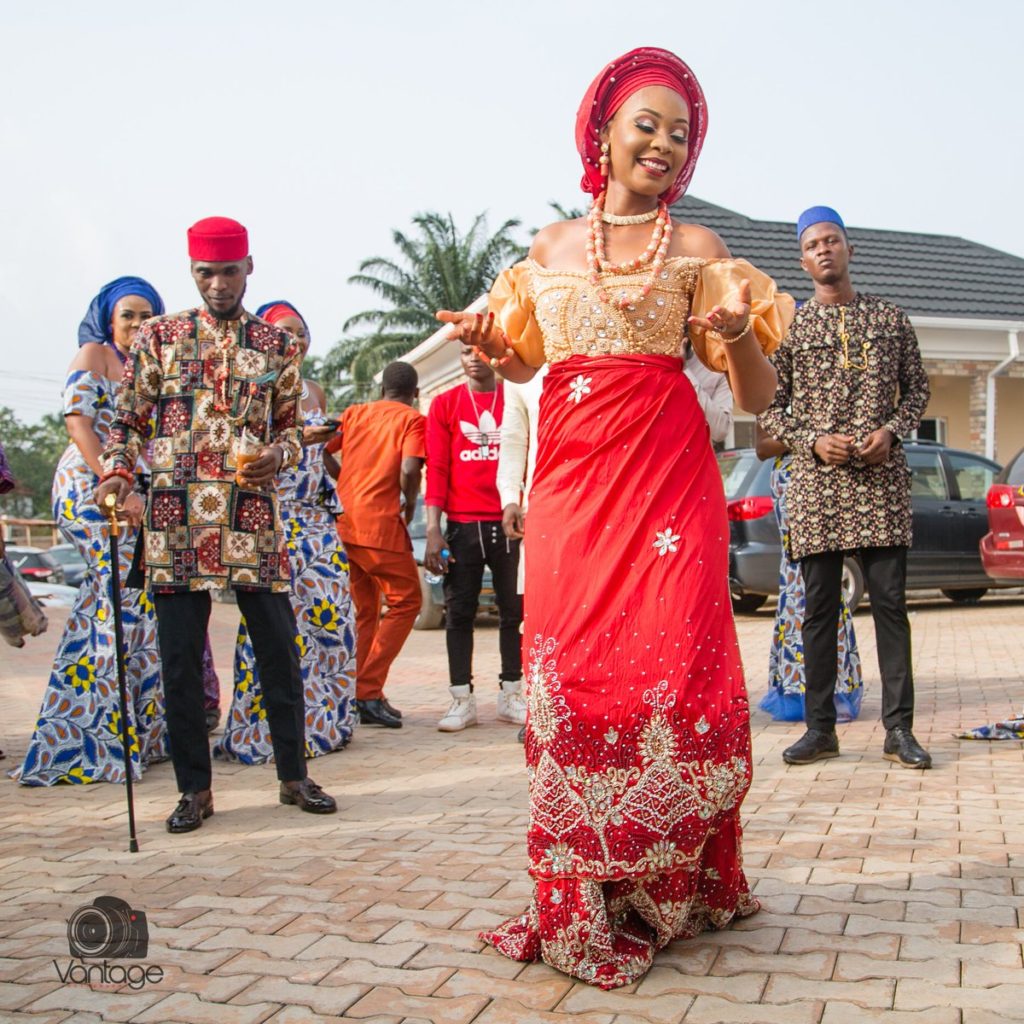 Bride's Brother Wears Agbada