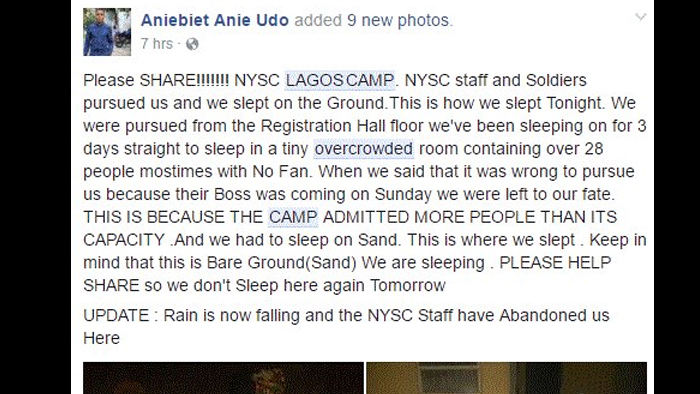 Lagos Corpers Forced