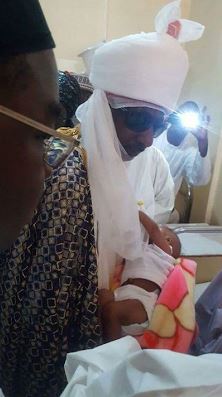 Emir Kano Visits Eight Months Old Baby