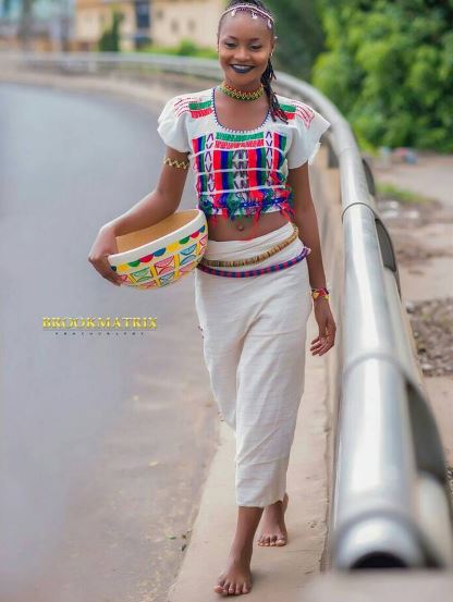 Marvis Rocks Fulani Attire