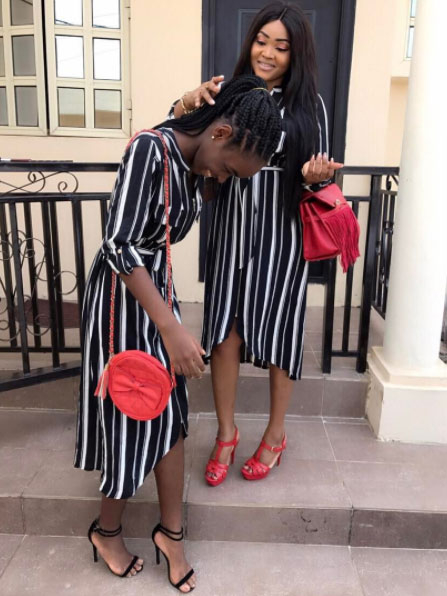 Mercy Aigbe Rocks Matching Outfit