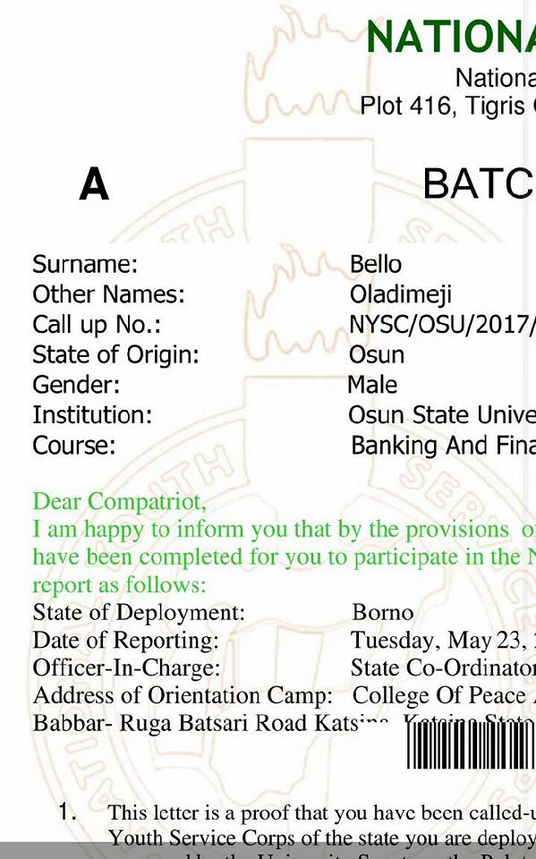 Twitter User Gets Posted Borno State