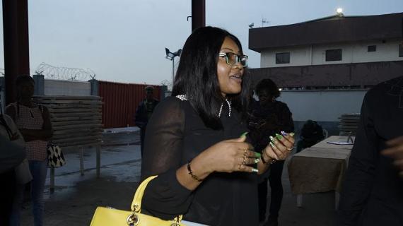 Mercy Aigbe spotted