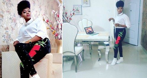 Olajumoke Orisaguna looking gorgeous