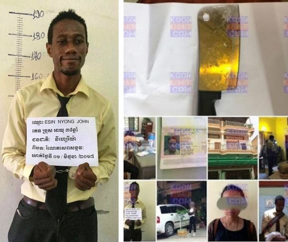 Nigerian Man Arrested In Cambodia