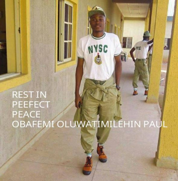 Corps Member Dies