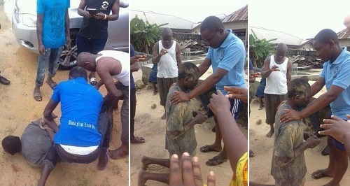 Robber caught stealing