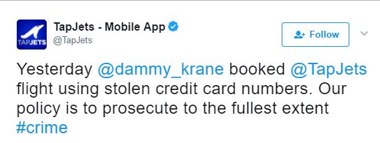 prosecute Dammy Krane