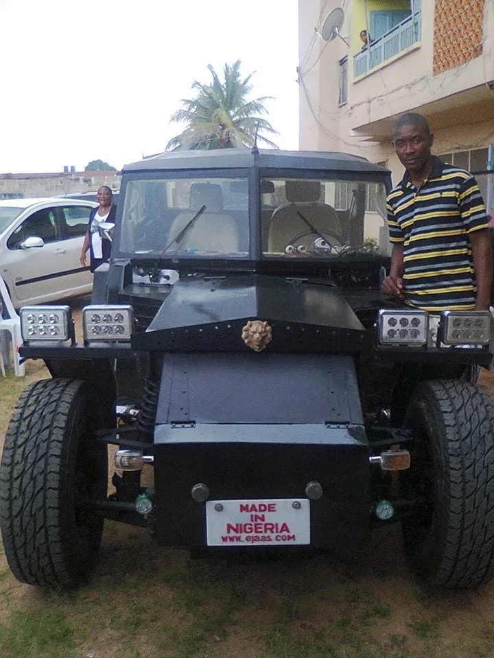 nigerian man manufacture car