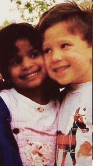 couple met kindergarten 20 years