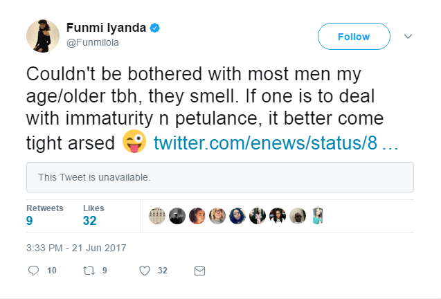 funmi iyanda gives clue