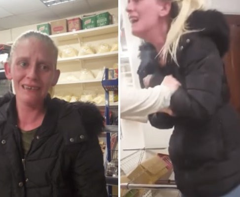 Irish Woman Destroys Nigerian Shop