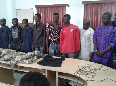 police arrest eight notorious kidnappers