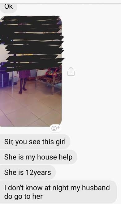 husband abuses 12 year old househelp