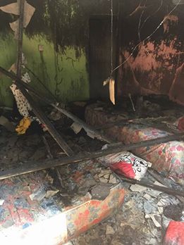 victor uwaifo's hostel burnt