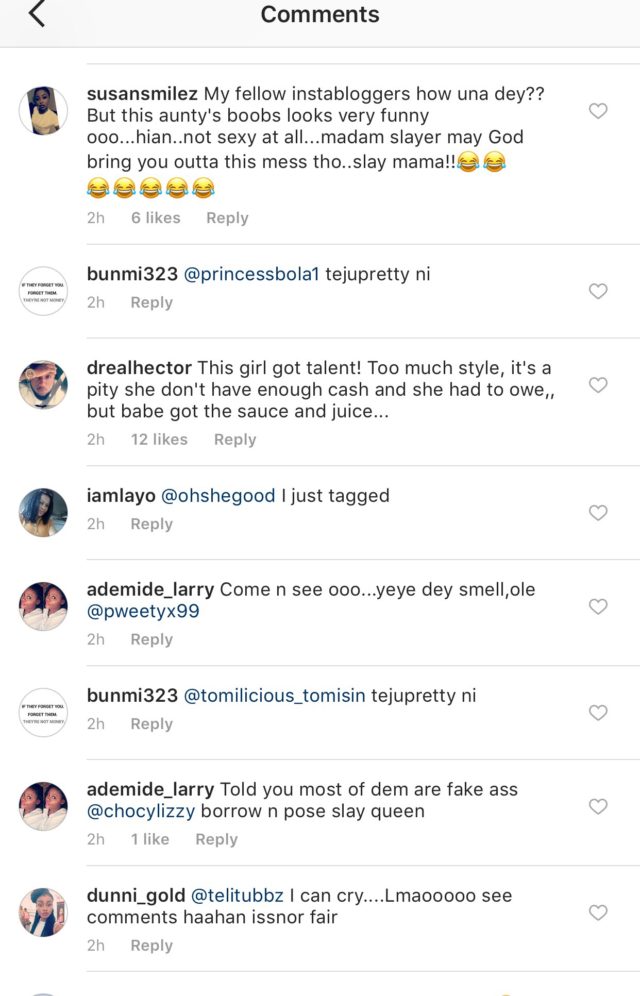 nigerians reacts slay queen