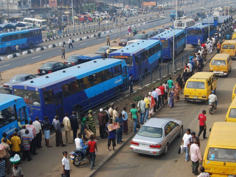Blue BRT Buses strike
