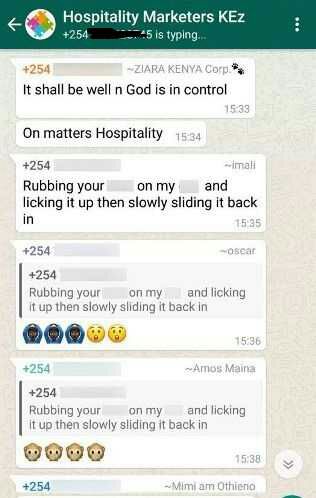 Kenyan Lady Mistakenly Sent Sex Chat
