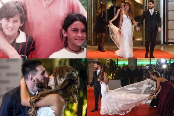 Lionel Messi weds