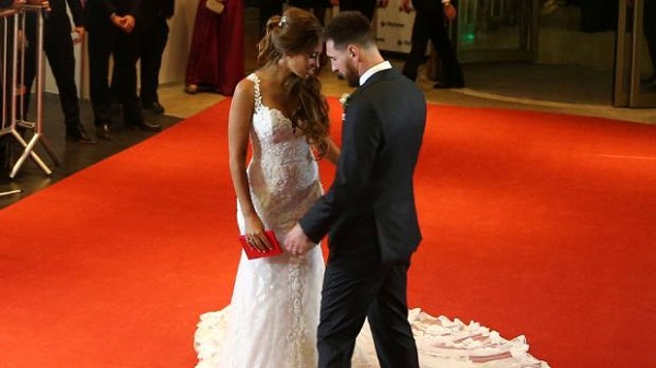 Lionel Messi weds