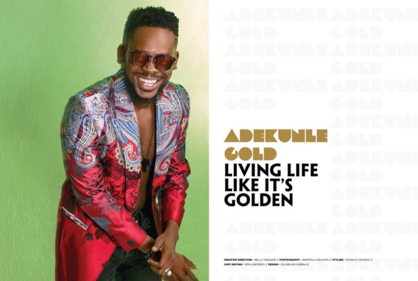Adekunle Gold Is Rocking The Cover of Bold Magazine